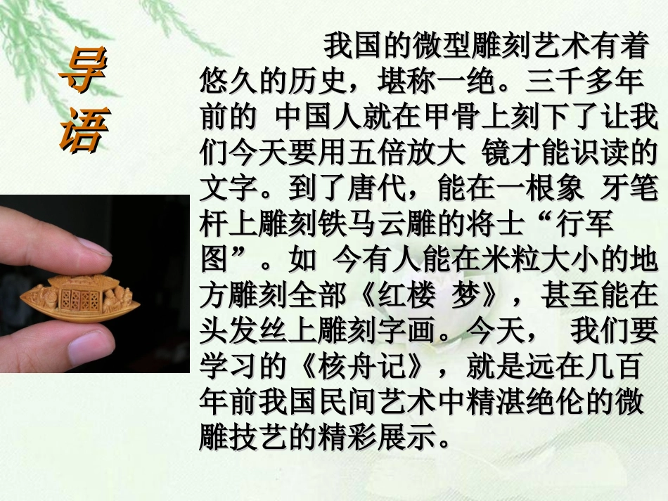 《核舟记》优秀教案(修改正式版)_第3页