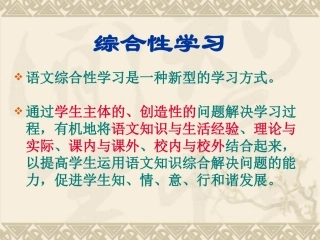 人教版五年级语文上册第五组《遨游汉字王国》PPT课件-副本