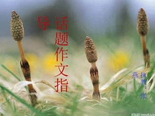 话题作文 (2)