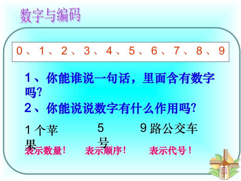 五年级数学上册《数字与编码》第一课时课件_第2页