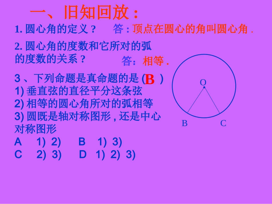 《圆周角与圆心角的关系》1课件_第2页