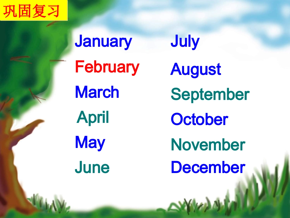 （人教PEP）六年级英语上册课件Unit2(4)_第1页