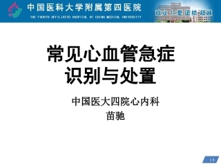 心血管急症的识别与处置-(2)