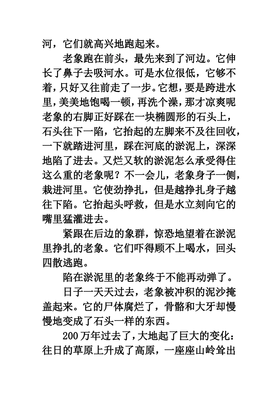 同步阅读：黄河象_第2页