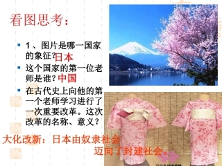 武士领导的改革