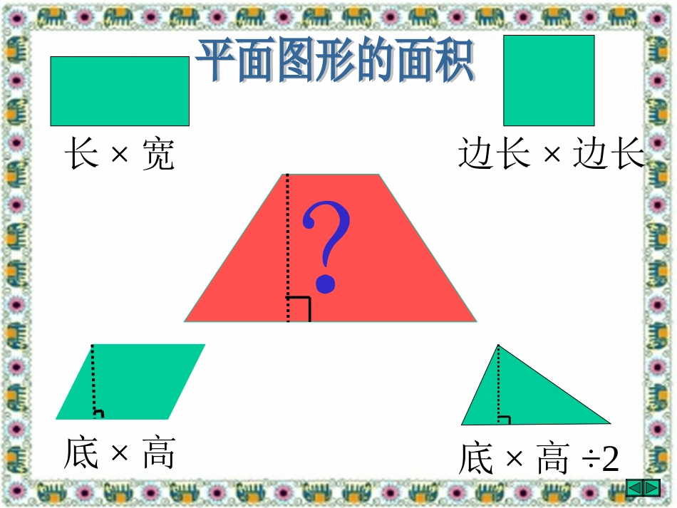 五年级上册北师大版数学梯形的面积课件_第3页