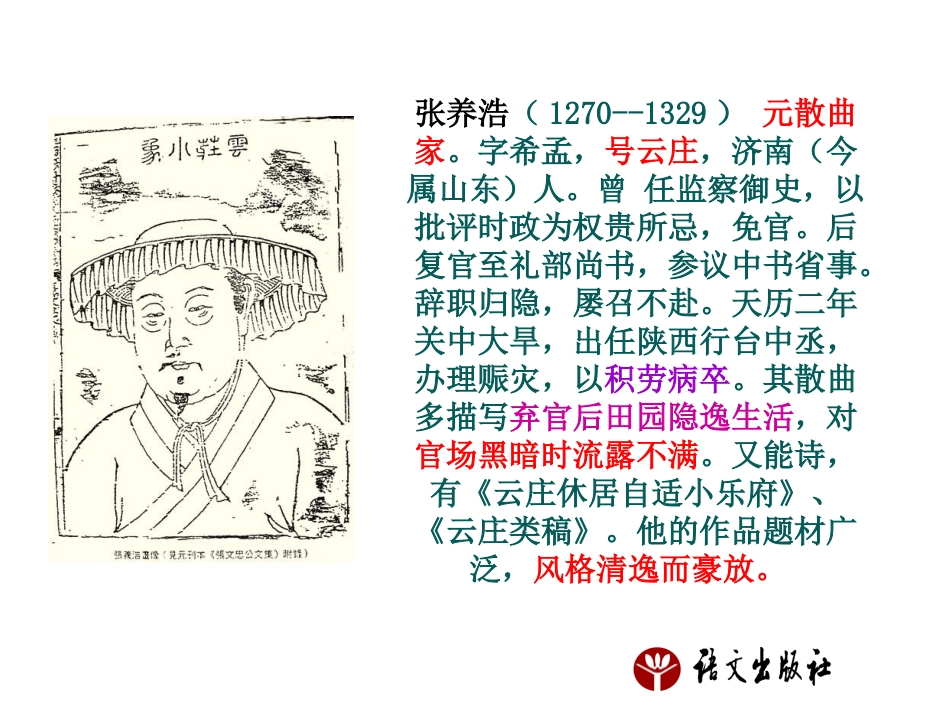 山坡羊·潼关怀古PPt_第2页