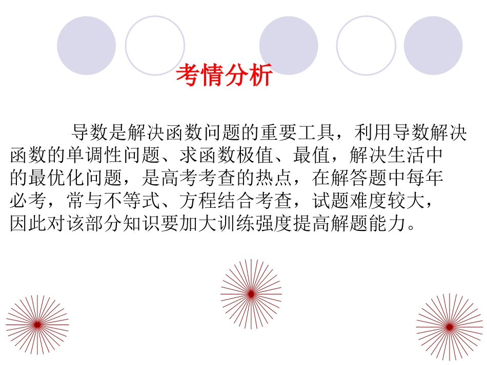 导数的应用答题模板_第1页