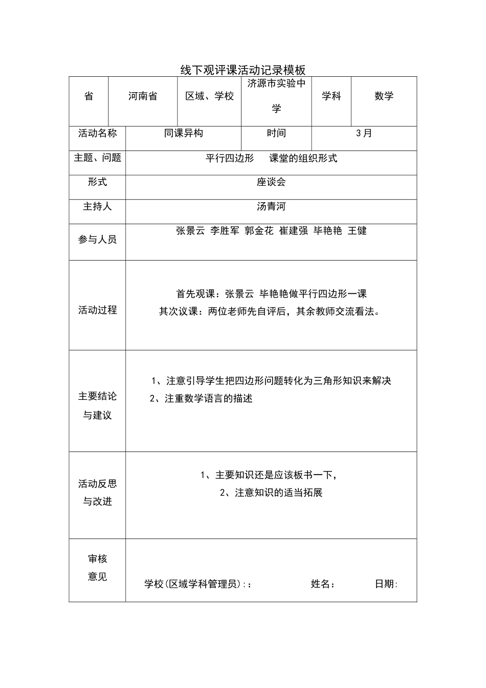 线下活动记录模版(1)_第1页