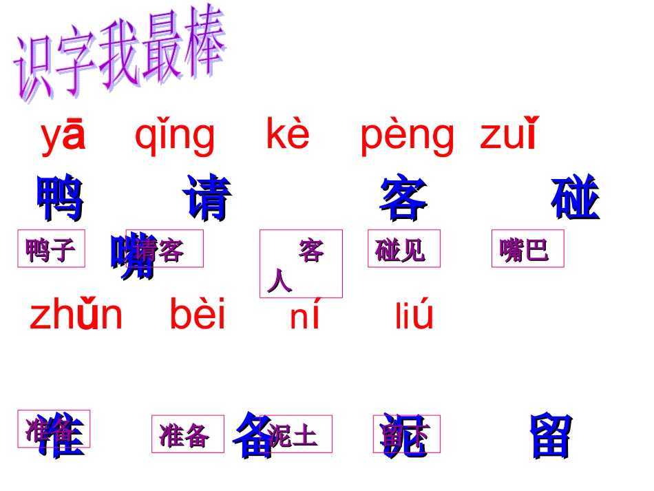 鸭子和白兔请客_第2页