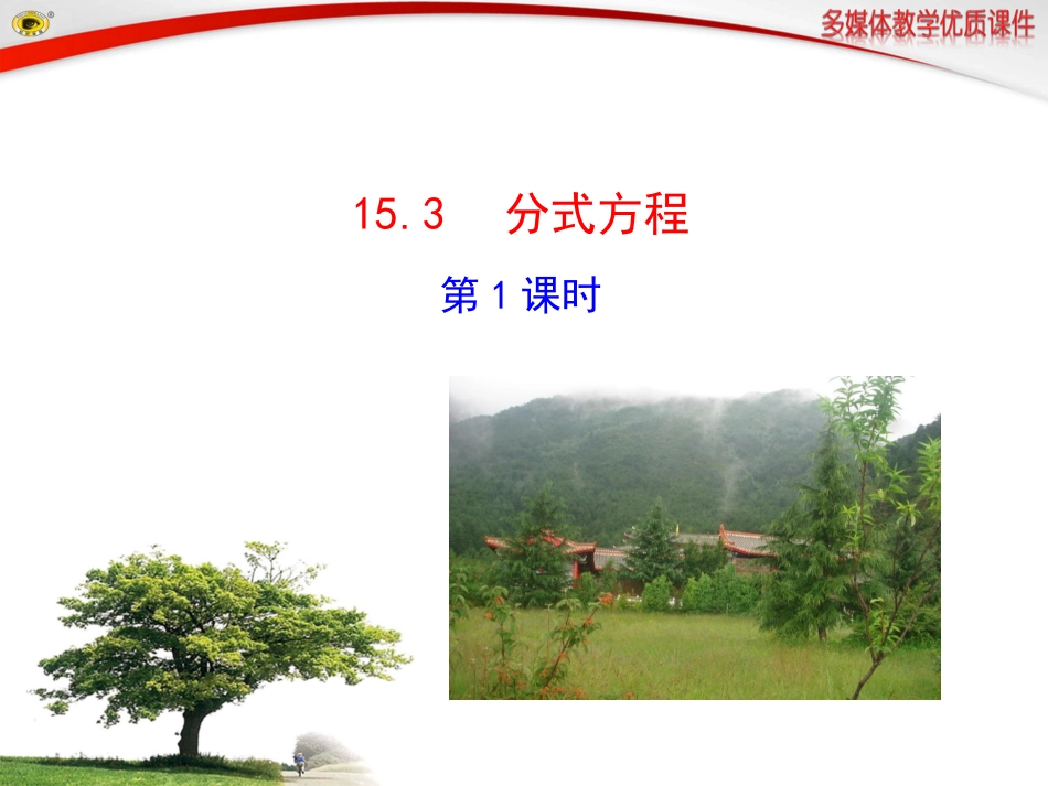 分式方程第课时_第1页