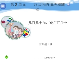 几百几十加、减几百几十（课件）[1]