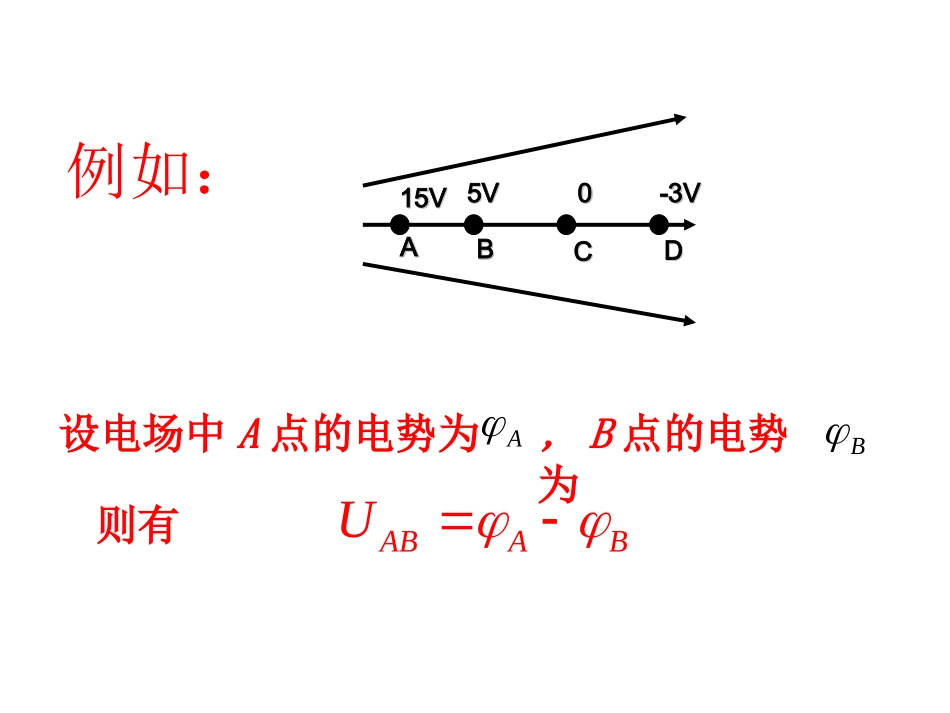 电势差课件新人教版选修_第3页