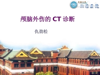 颅脑外伤CT-王小宜