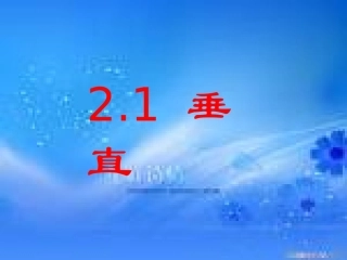垂直课件第二课时