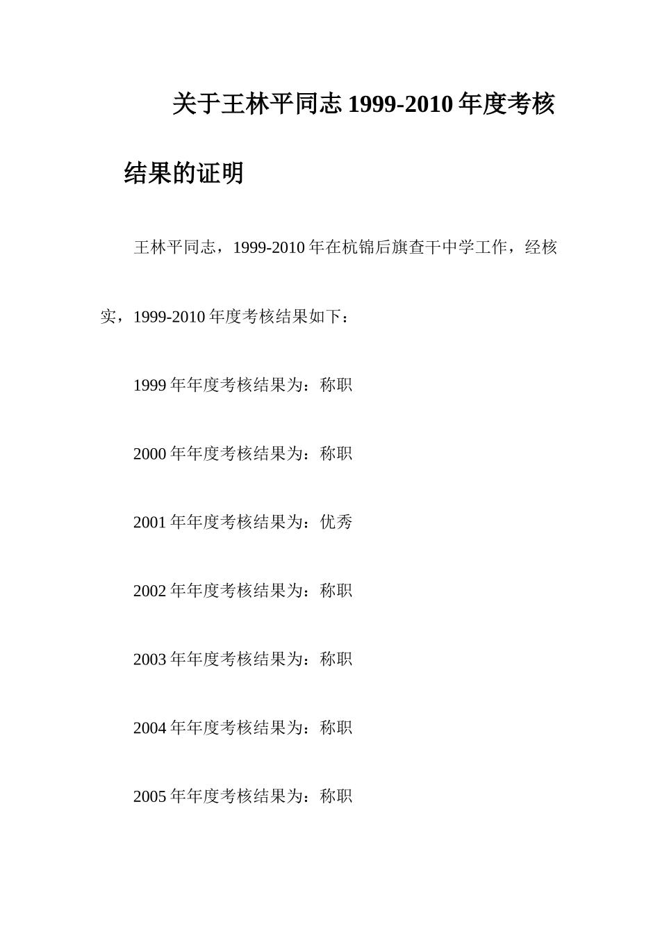 关于王慧同志2006_第1页