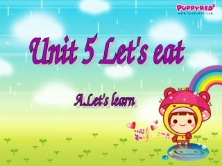 PEP小学英语_三年级上册_unit_5_A_Let's_learn