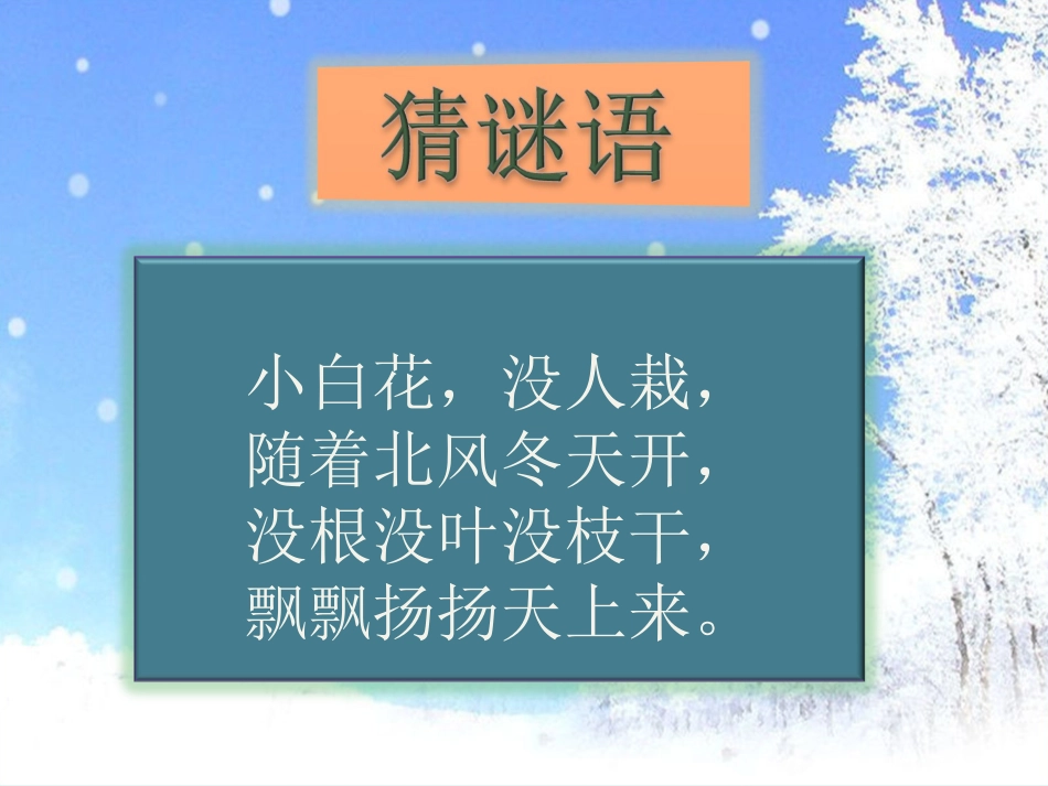 雪花带来冬天的梦课件宋曾权_第2页