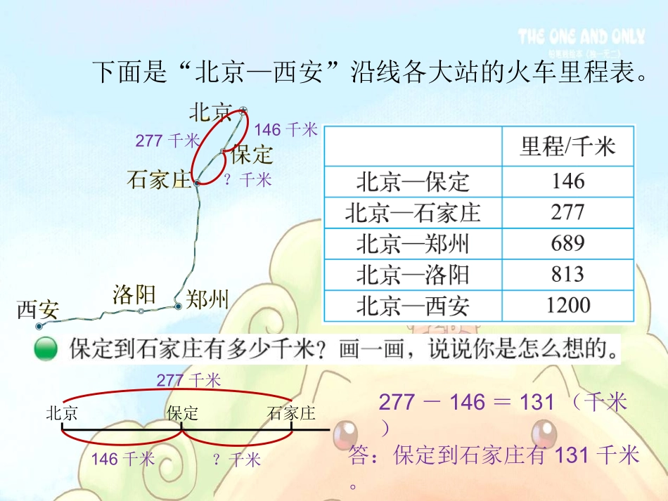 三年级数学上册《里程表一》_第2页