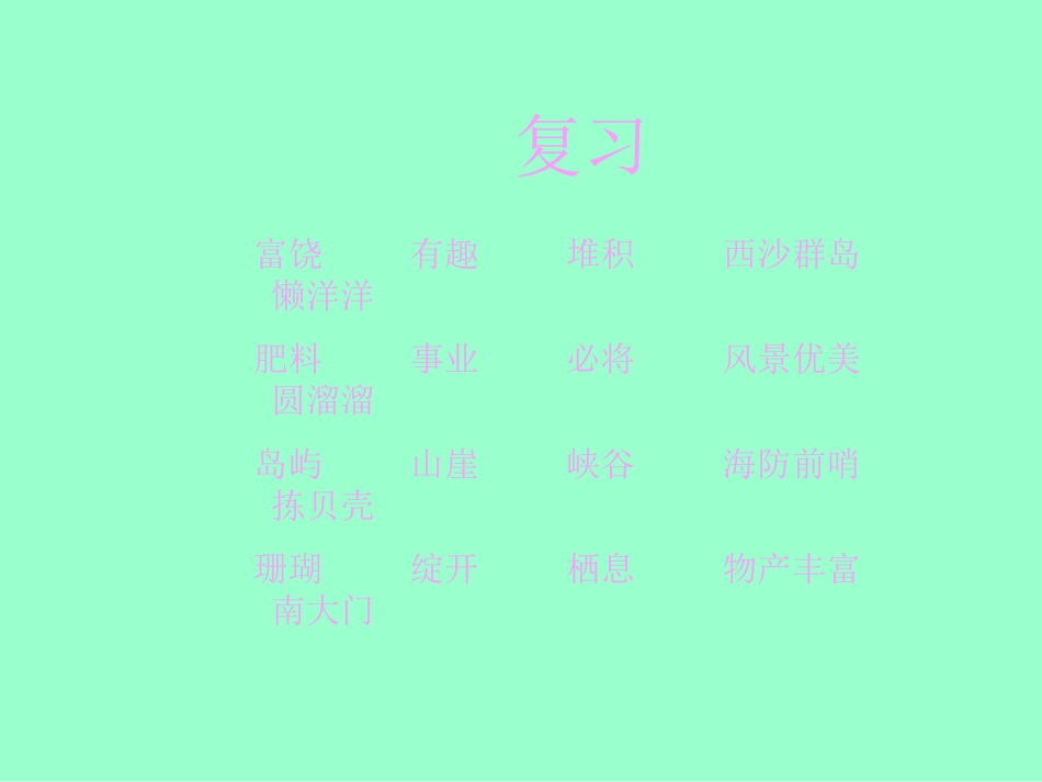 富饶的西沙群岛课件[1]1_第2页