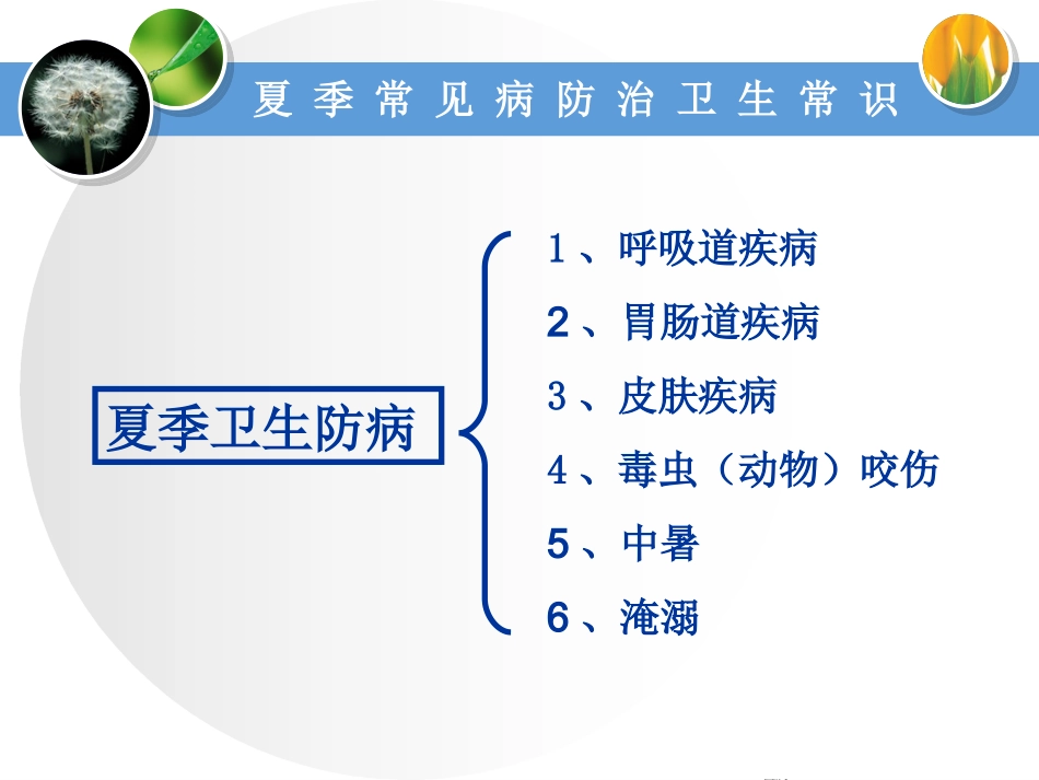 夏季防病及意外防护_第2页