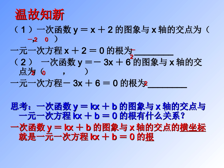 初中数学二次函数与一元二次方程PPT_第2页