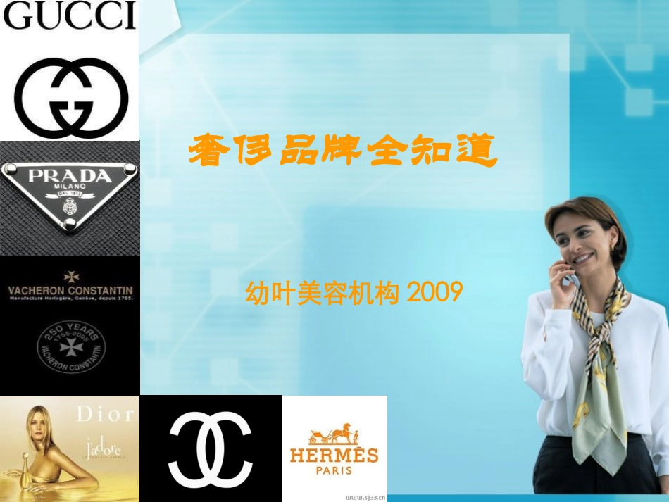 奢侈品牌全知道_第1页