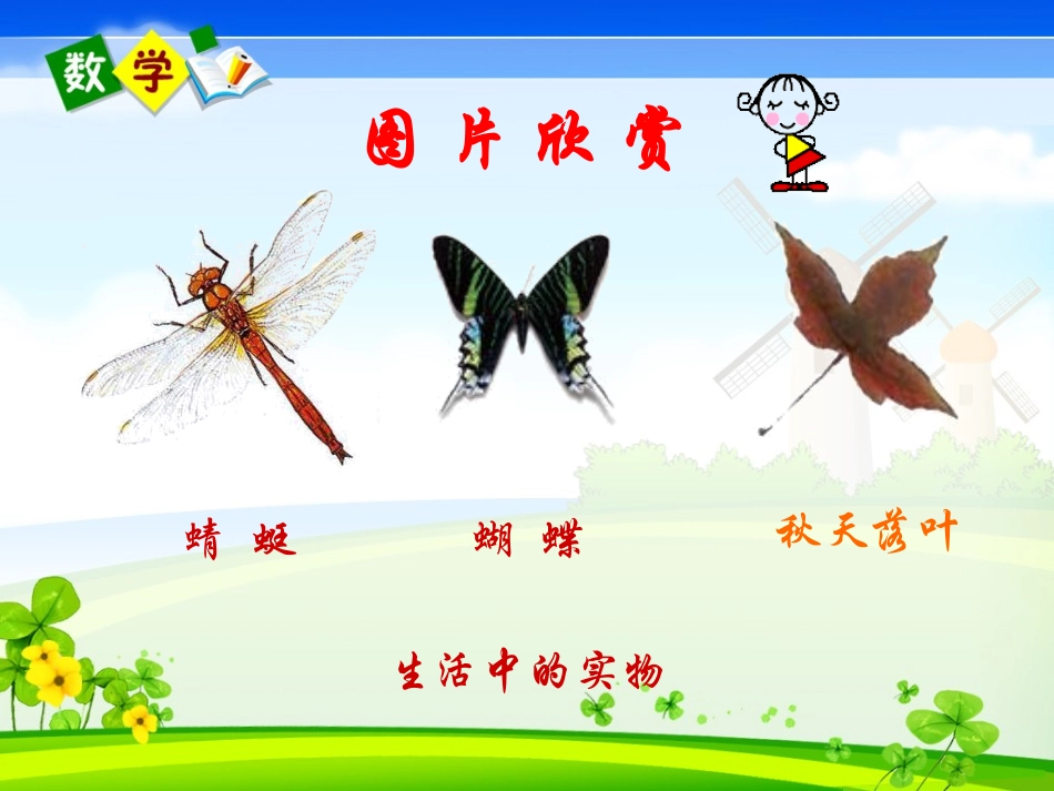 人教版二年级上册数学《轴对称图形》课件(1)_第3页