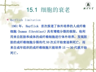 细胞的程序化死亡