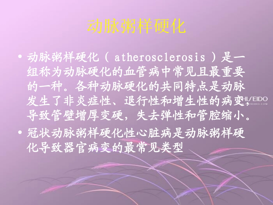动脉粥样硬化与冠状动脉粥样硬化性心脏病(本科教学)_第2页