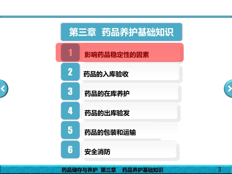 药品储存与养护---第3章---药品养护基础知识_第3页