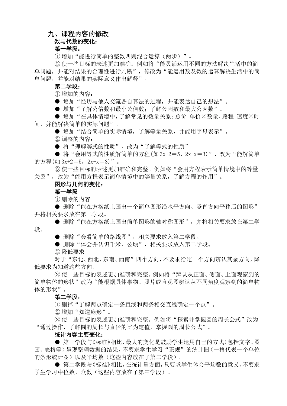 2011版数学课程标准的变化_第3页