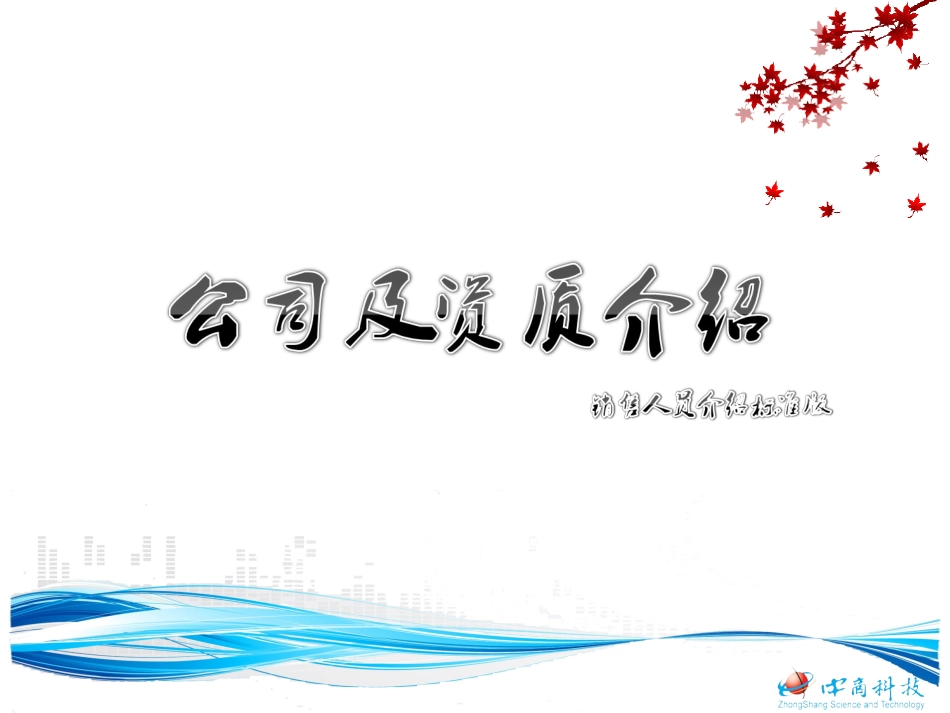 公司及资质介绍-yz_第1页