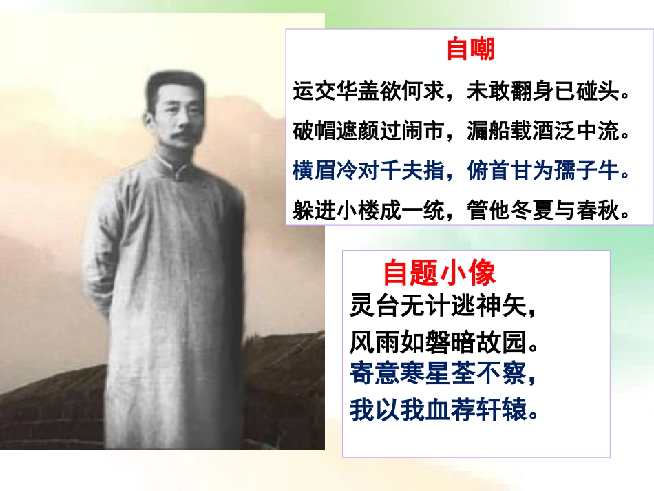 记念刘和珍君火明彩_教学PPT_第3页