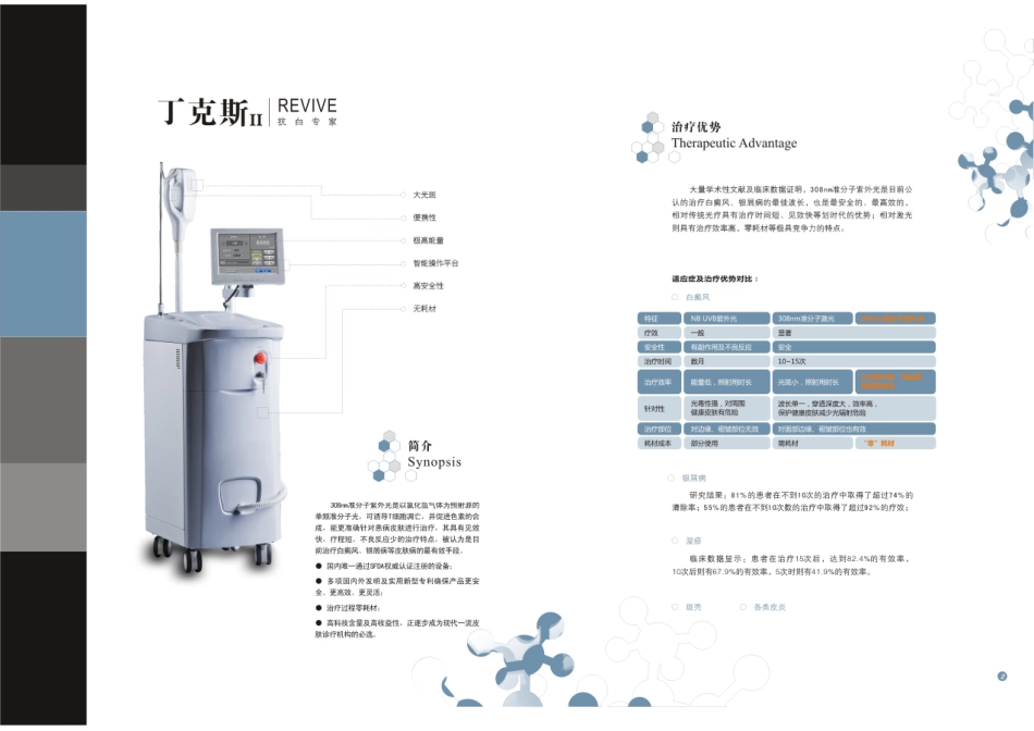 GSD丁克斯308nm准分子光治疗系统(GP908A)_第2页