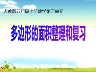 多边形的面积整理和复习1