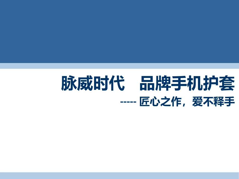 脉威时代手机护套产品目录_第1页