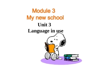 英语：Module3Unit3Languageinuse课件（外研版七年级上）
