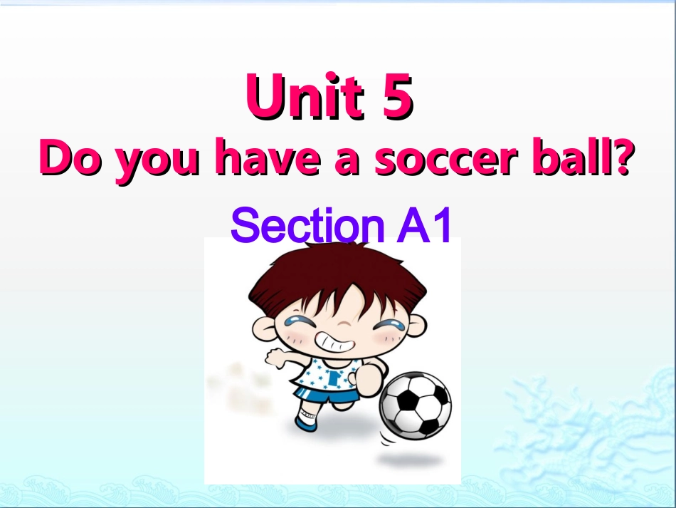 讲课用人教版七上英语unit5+sectionA（1a-1c）+公开课（25张）_第1页