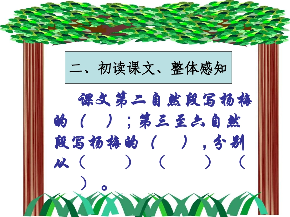 微课我爱故乡的杨梅_第3页