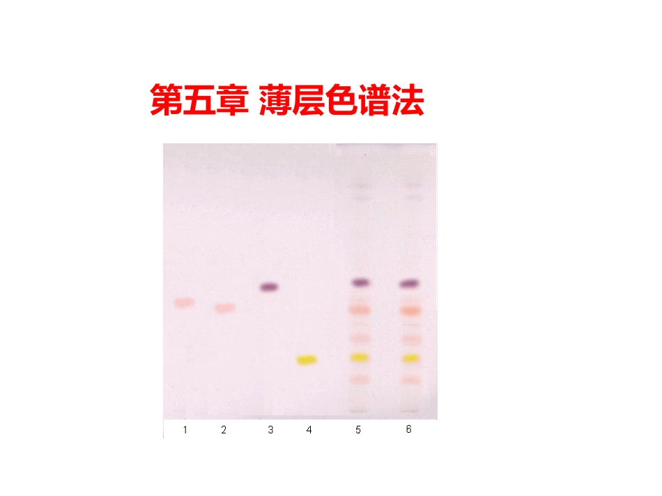 第五章 薄层色谱 .pptx_第1页