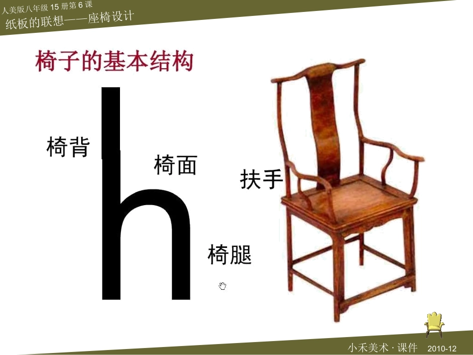 纸板的联想——座椅的设计·美术课件_第2页