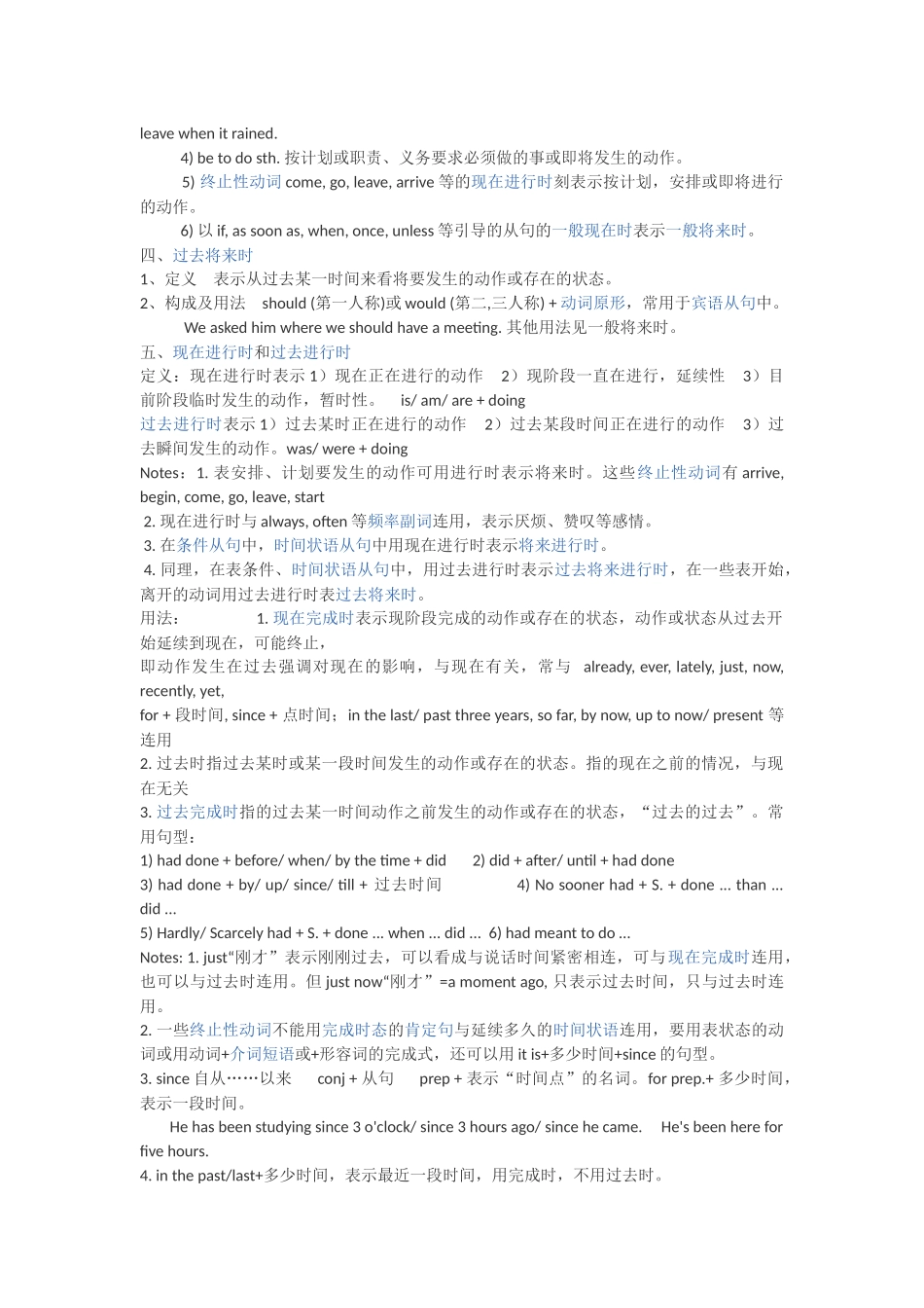 初中英语语法点_第2页
