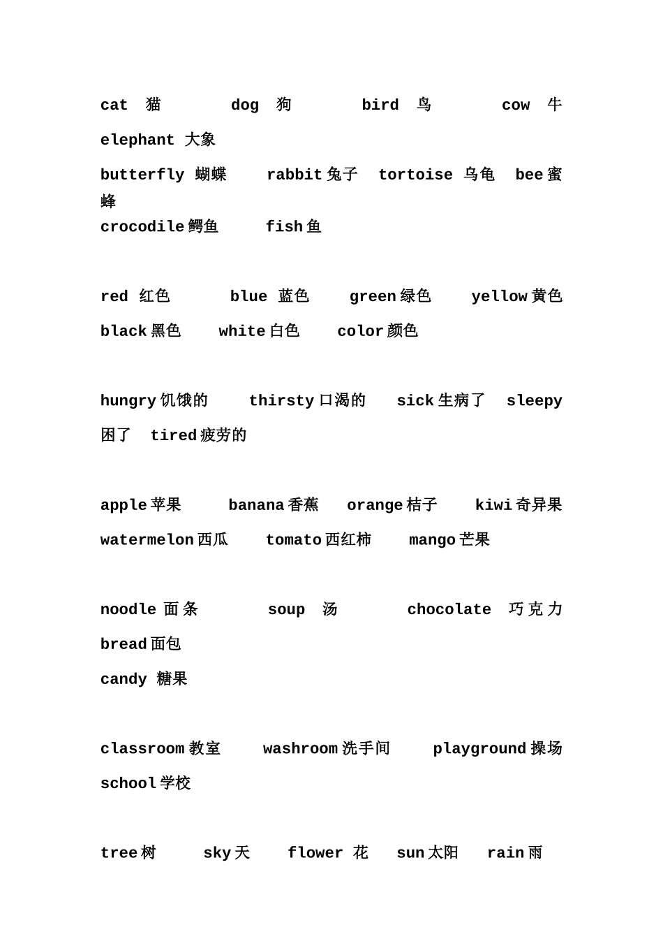攀登英语1A句型_第3页