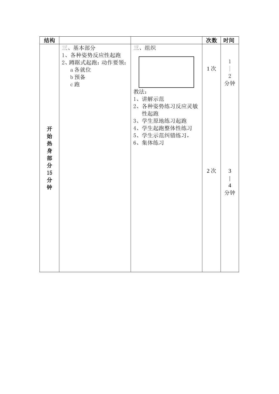 体育公开课教案_第2页