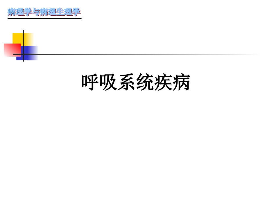 慢性支气管炎-肺炎_第1页