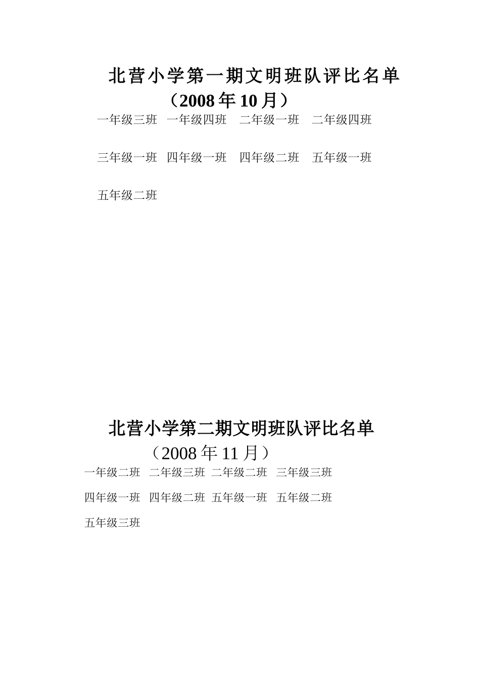 文明班级评比标准_第2页