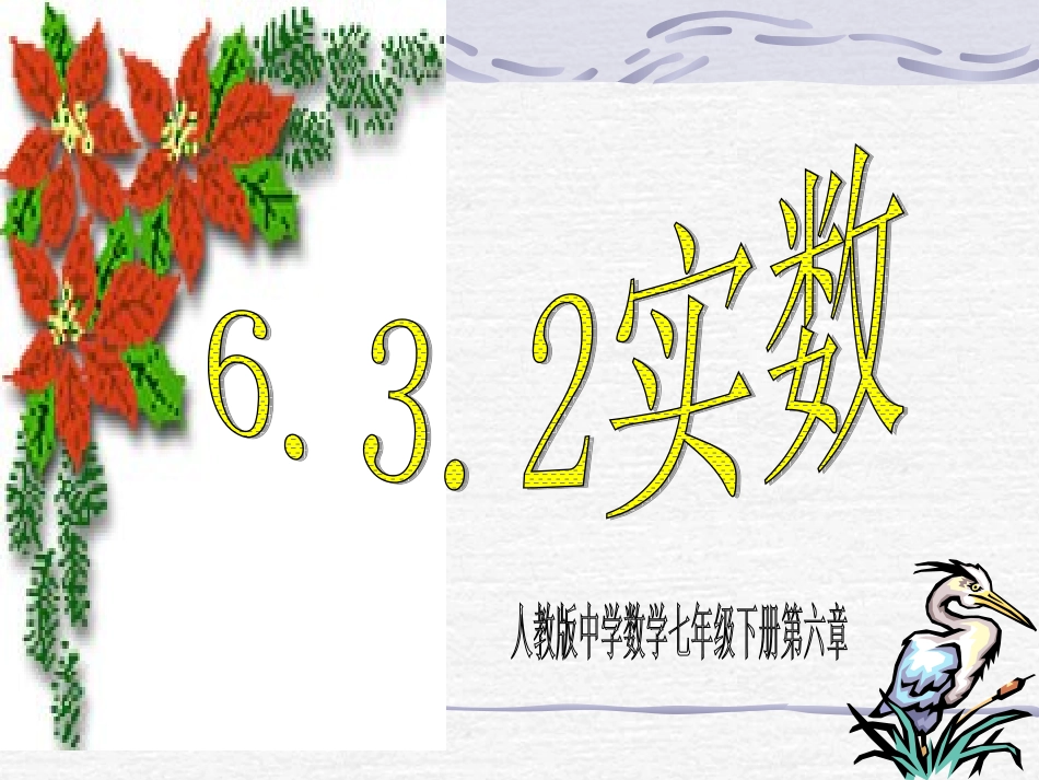 《63实数》教学课件2_第1页