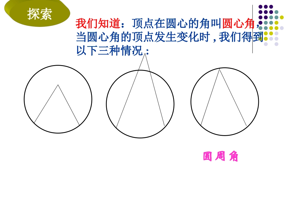 沪科版圆周角课件_第3页