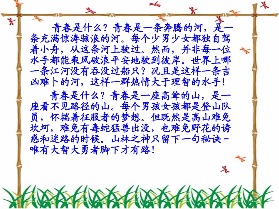 青春随想课件_第3页